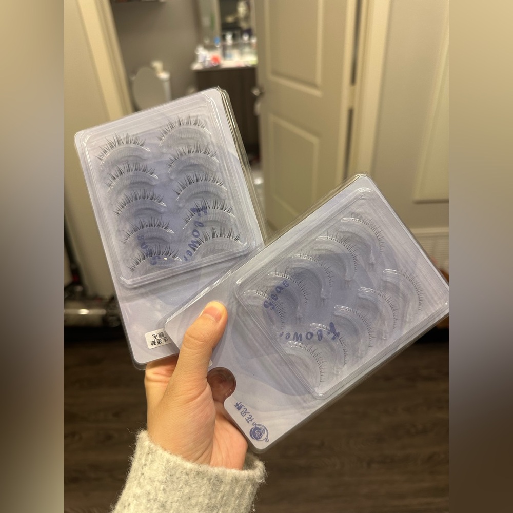 Natural False Eyelashes (Upper and Lower)